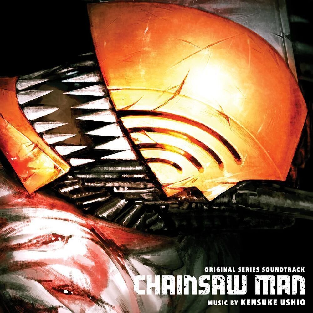 Schallplatte Kensuke Ushio - Chainsaw Man (Splatter) (Gatefold Sleeve) (2 LP)
