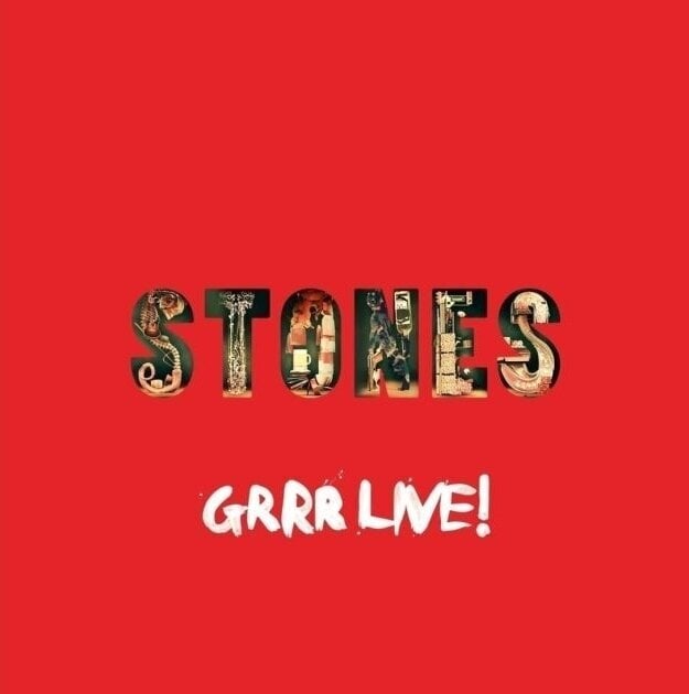 CD de música The Rolling Stones - Grrr Live! (2 CD + Blu-ray)
