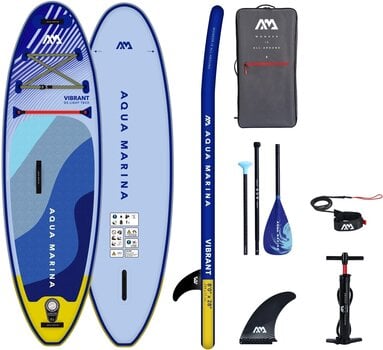 Stand-Up Paddleboard for Kids and Juniors Aqua Marina Vibrant 8' (244 cm) Stand-Up Paddleboard for Kids and Juniors - 1