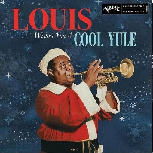 Vinylskiva Louis Armstrong - Louis Wishes You A Cool Yule (Repress) (LP)