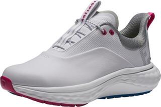 Dámske golfové boty Footjoy Quantum White/Blue/Pink