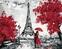 Diamantmalerei Zuty Pariser Eiffelturm-Kuss