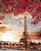 Diamantna slika Zuty Pariz in jesen