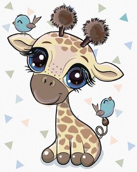 Pintura diamante Zuty Little Giraffe - 1