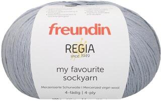 Pletací příze Freundin x Regia My Favourite Sockyarn 9807142-00052 Avio Pletací příze