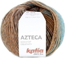 Przędza dziewiarska Katia Azteca 7889 Brown/Blue/Ecru Przędza dziewiarska
