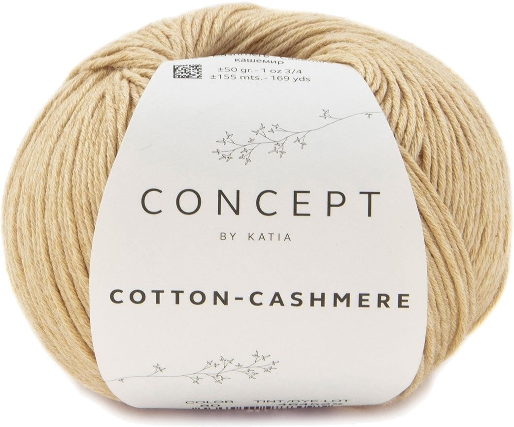 Knitting Yarn Katia Cotton Cashmere 80