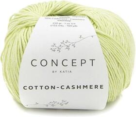 Knitting Yarn Katia Cotton Cashmere 76 Pistachio Knitting Yarn