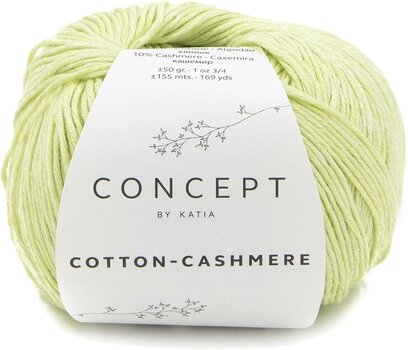 Плетива прежда Katia Cotton Cashmere 76 - 1