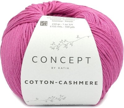 Плетива прежда Katia Cotton Cashmere 86 - 1