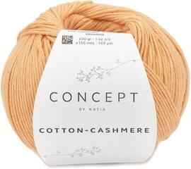Fil à tricoter Katia Cotton Cashmere 82 Pastel Orange Fil à tricoter