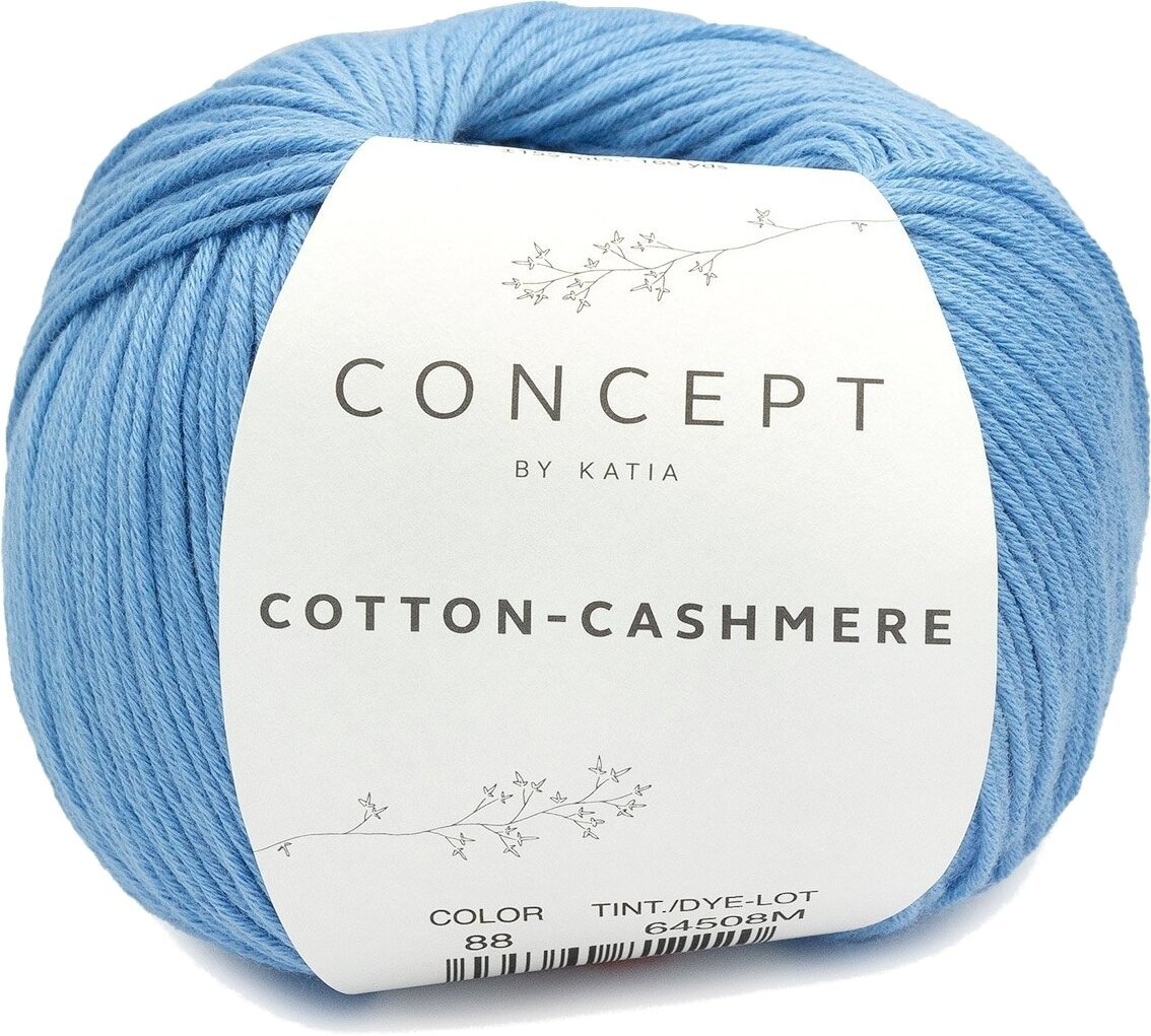 Fios para tricotar Katia Cotton Cashmere 88
