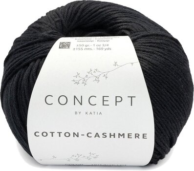 Knitting Yarn Katia Cotton Cashmere 89 - 1