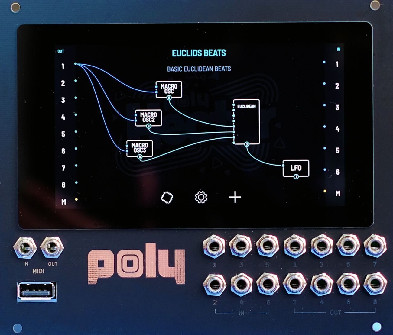 Modulair systeem Poly Effects Hector