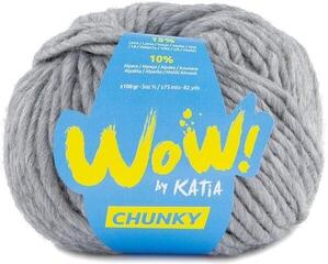 Strickgarn Katia Wow Chunky 51 Medium Grey Strickgarn