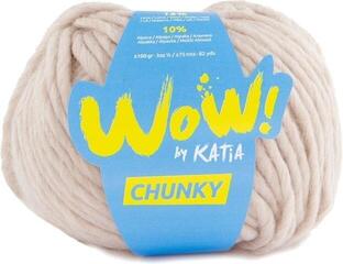 Knitting Yarn Katia Wow Chunky 55 Beige Knitting Yarn