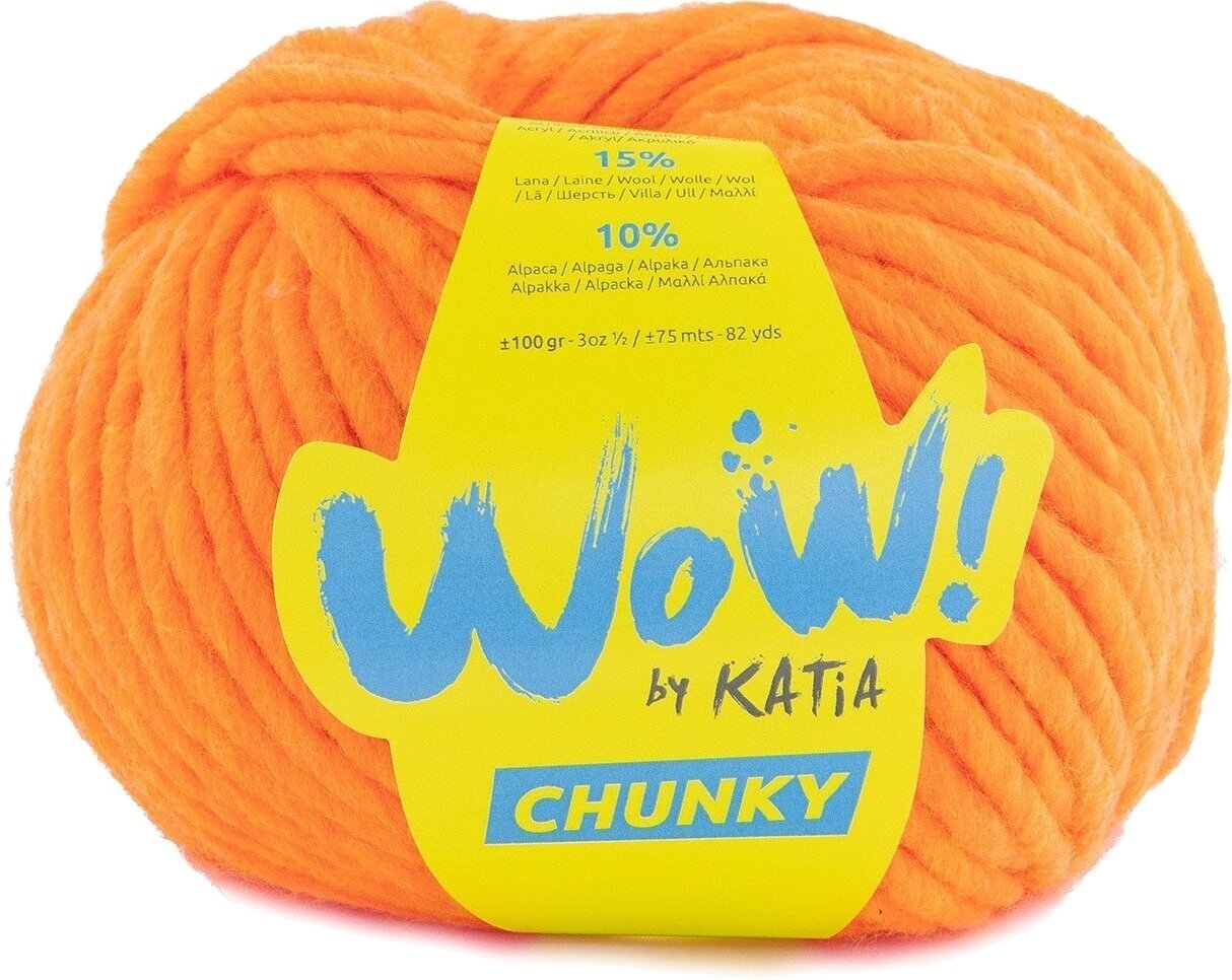 Fil à tricoter Katia Wow Chunky 64 Fil à tricoter