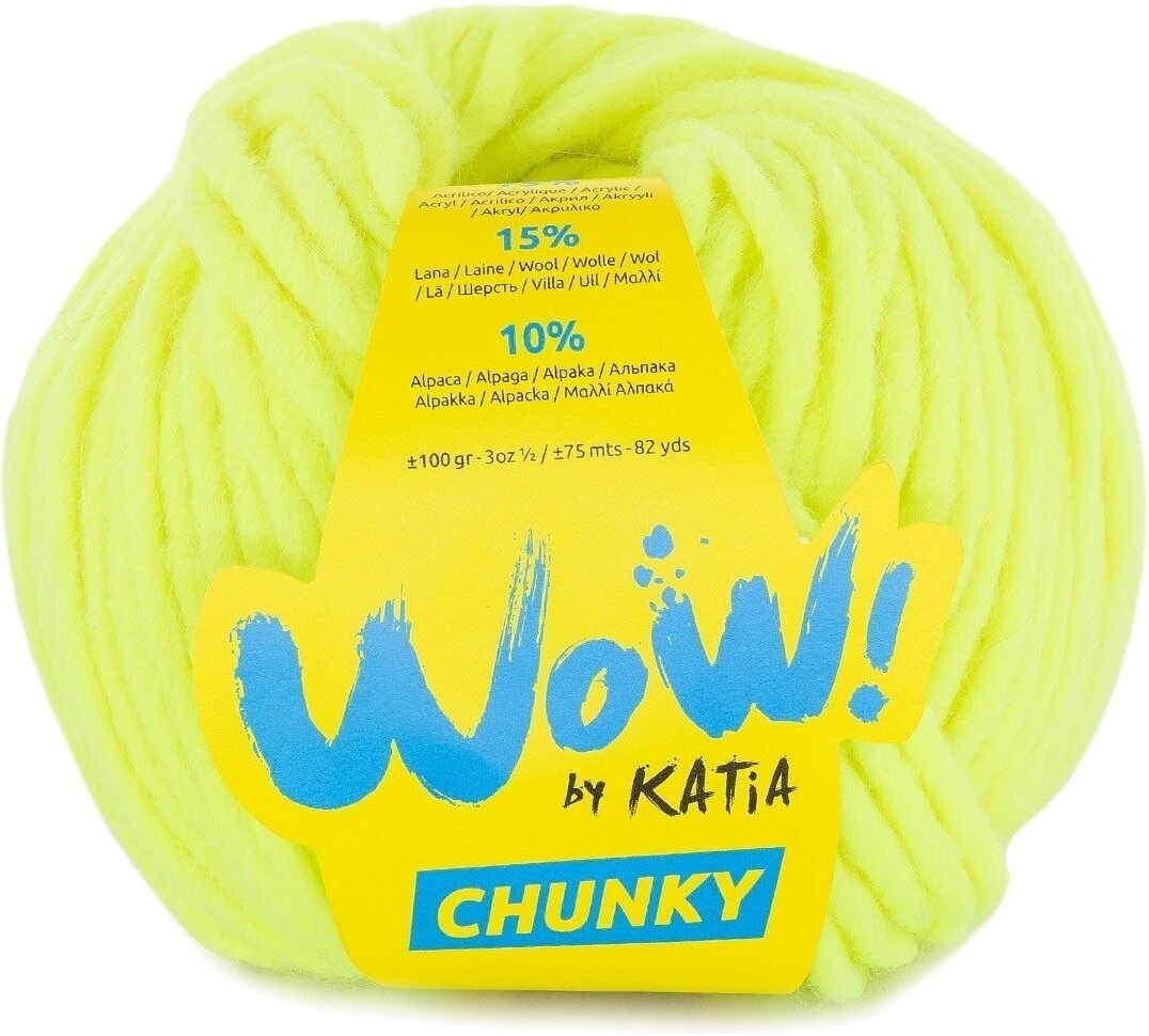 Fios para tricotar Katia Wow Chunky 72 Fios para tricotar