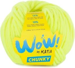 Filati per maglieria Katia Wow Chunky 72  Luminous Yellow Filati per maglieria