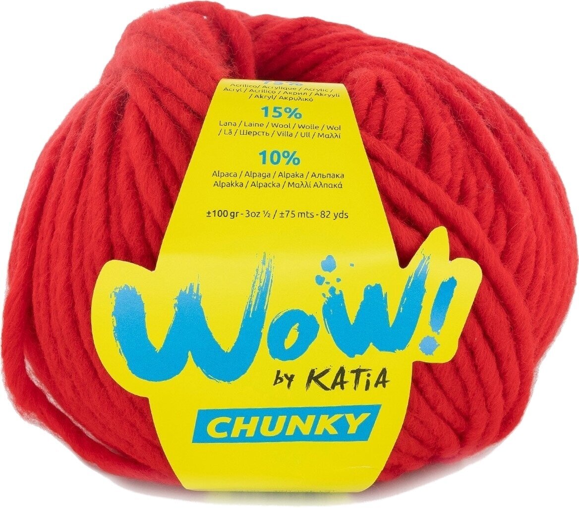 Fios para tricotar Katia Wow Chunky Fios para tricotar 71