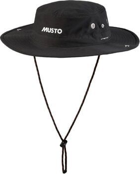 Mornarska kapa, kapa za jedrenje Musto Evo FD Brimmed Hat Black M - 1