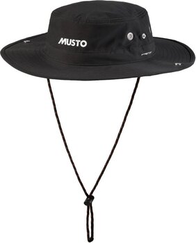 Καπέλο Ιστιοπλοΐας Musto Evo FD Brimmed Hat Black L - 1