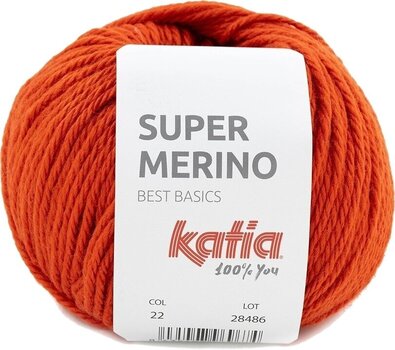 Knitting Yarn Katia Super Merino 22 - 1