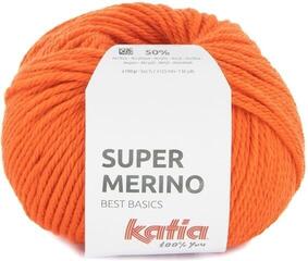 Knitting Yarn Katia Super Merino 46 Deep Orange Knitting Yarn