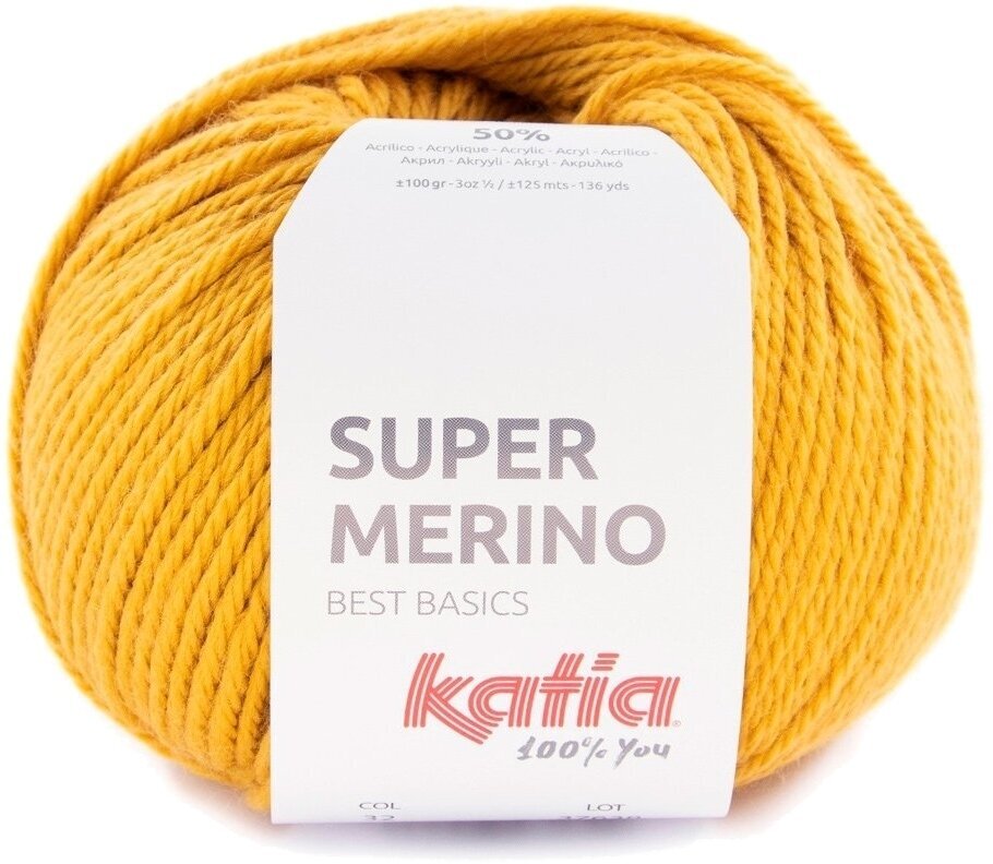 Pletací příze Katia Super Merino 32