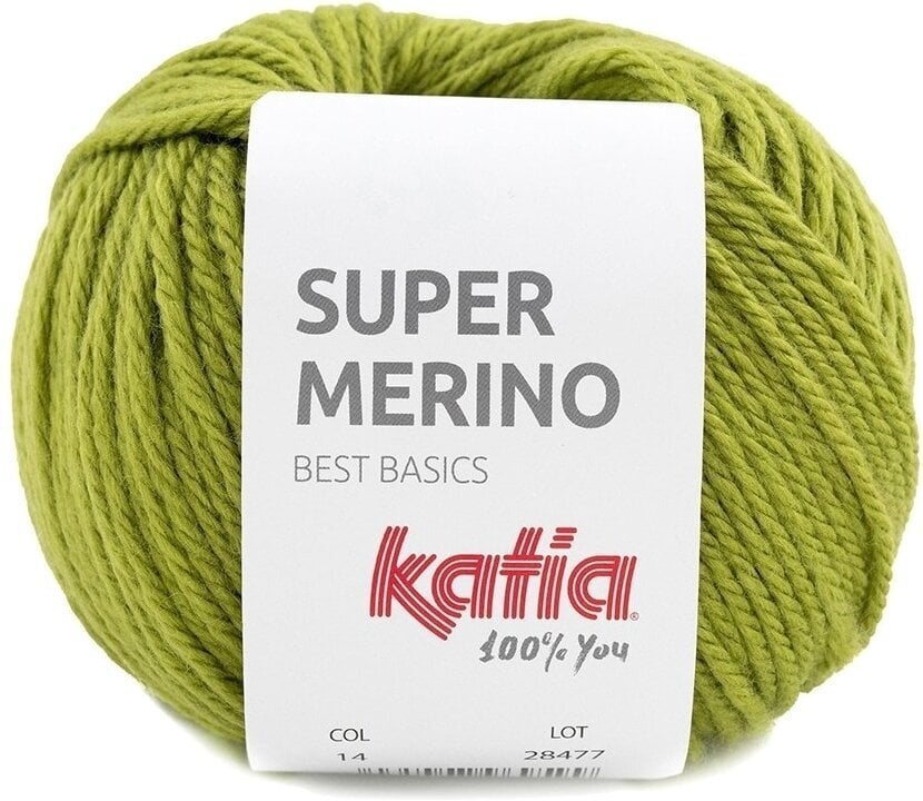 Fios para tricotar Katia Super Merino 14