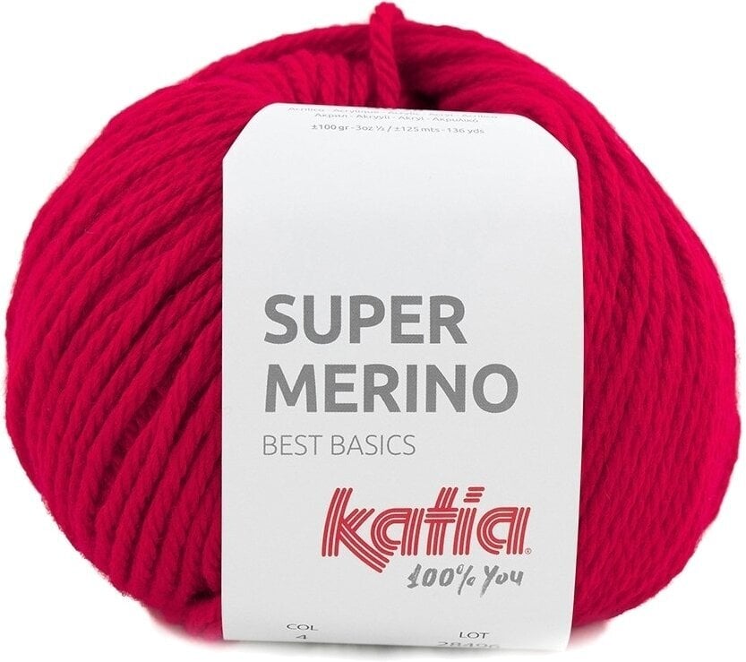 Knitting Yarn Katia Super Merino 4
