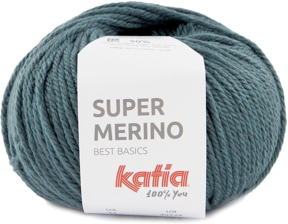 Fios para tricotar Katia Super Merino 43