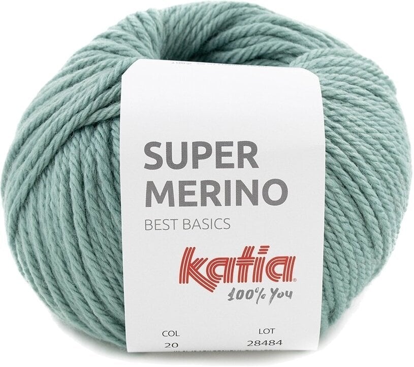 Fios para tricotar Katia Super Merino 20