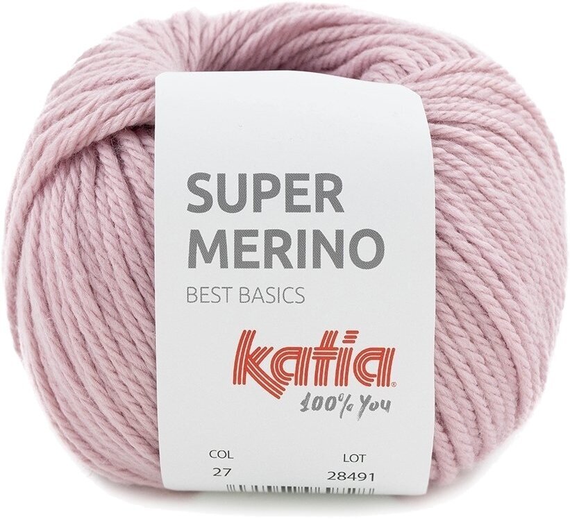 Fire de tricotat Katia Super Merino 27 Fire de tricotat