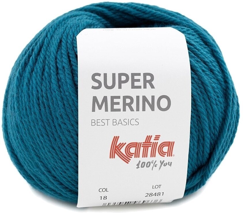 Kötőfonal Katia Super Merino 18