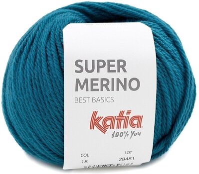 Fios para tricotar Katia Super Merino 18 - 1