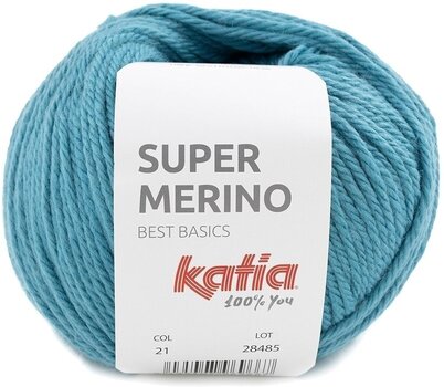 Fil à tricoter Katia Super Merino 21 - 1