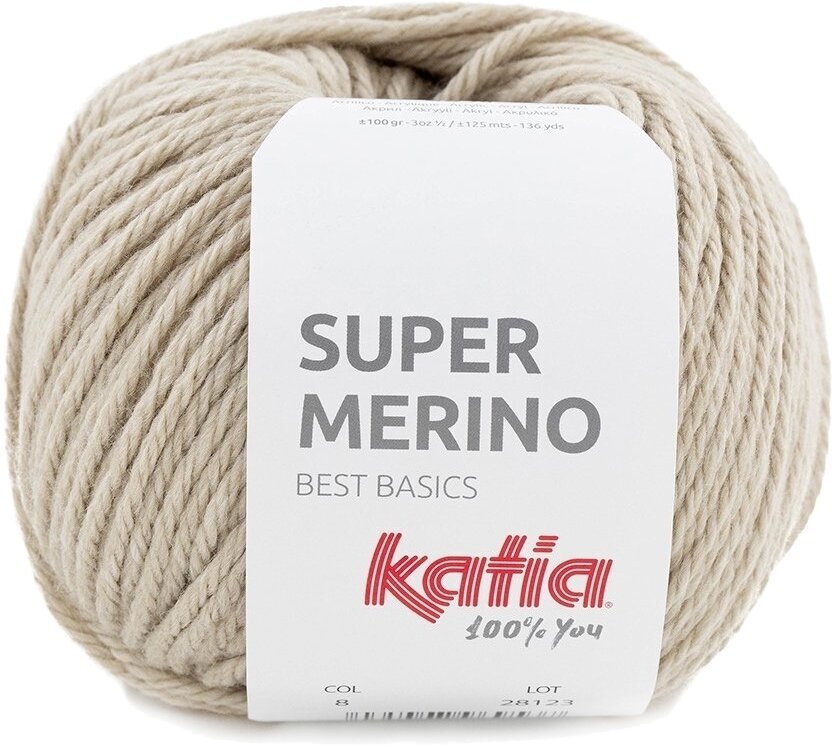 Knitting Yarn Katia Super Merino 8
