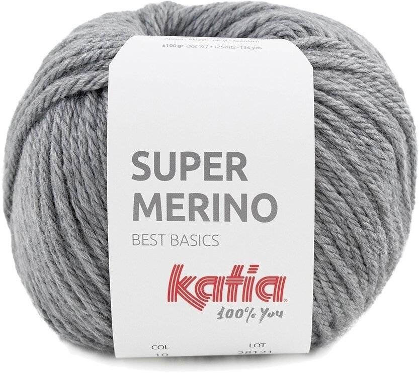 Fire de tricotat Katia Super Merino 10