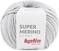 Fios para tricotar Katia Super Merino 9 Pearl Light Grey Fios para tricotar