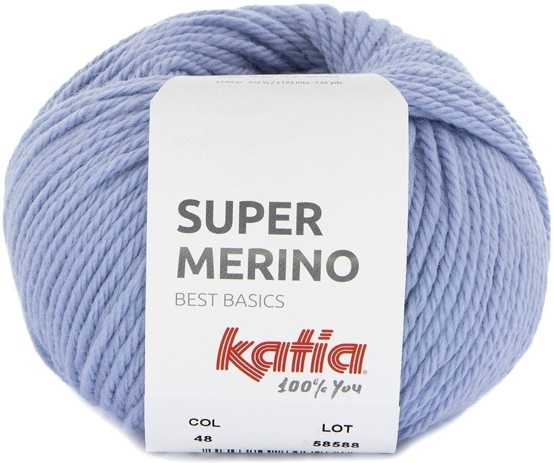 Kötőfonal Katia Super Merino 48