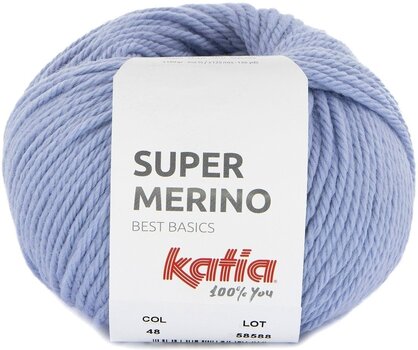 Knitting Yarn Katia Super Merino 48 - 1