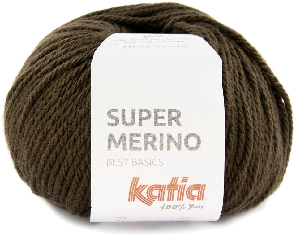 Kötőfonal Katia Super Merino 31T