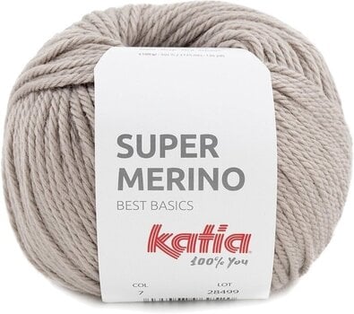 Fios para tricotar Katia Super Merino 7 - 1