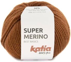 Fil à tricoter Katia Super Merino 38 Copper Brown Fil à tricoter