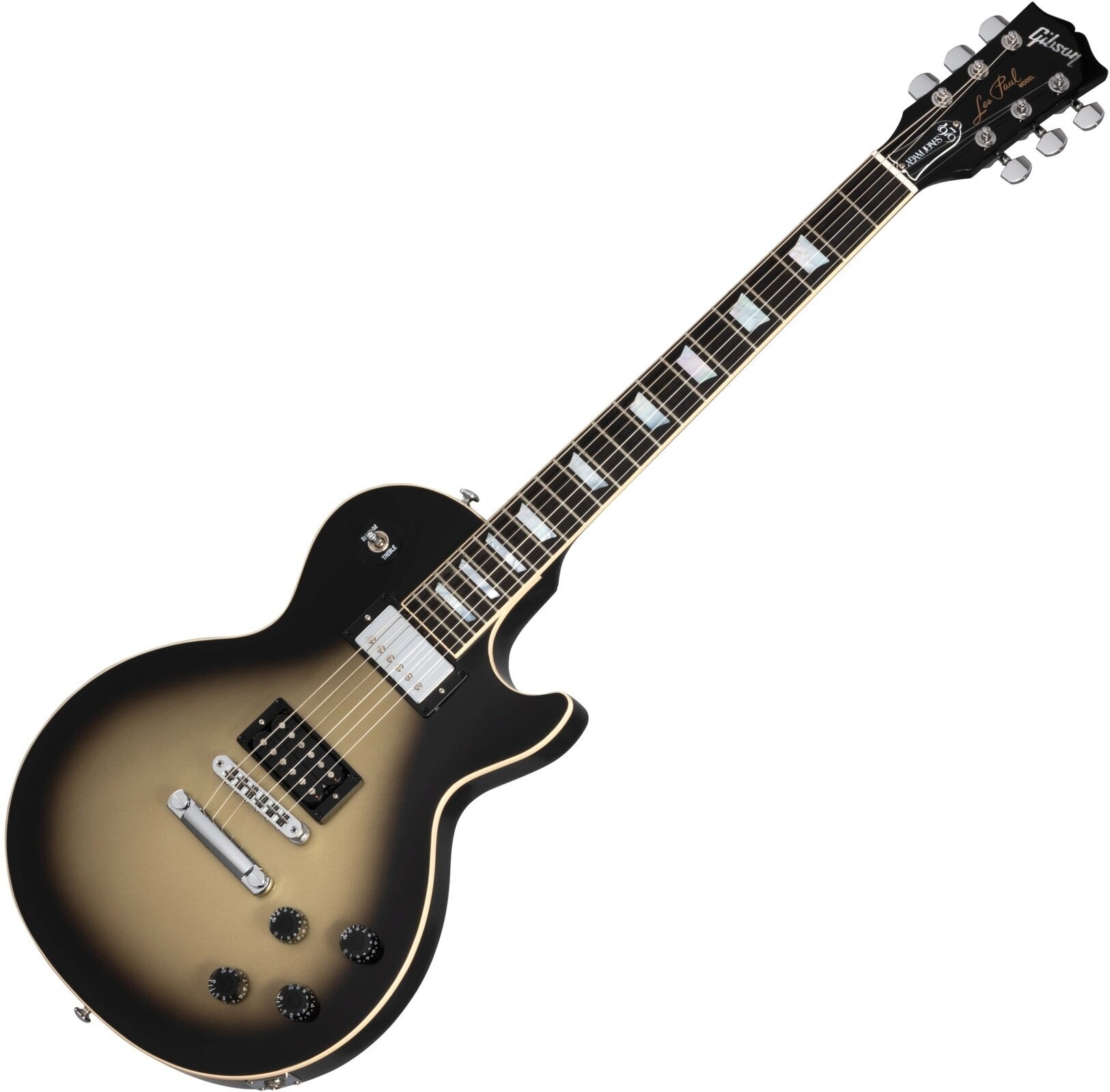 E-Gitarre Gibson Adam Jones Les Paul Standard Antique Silverburst