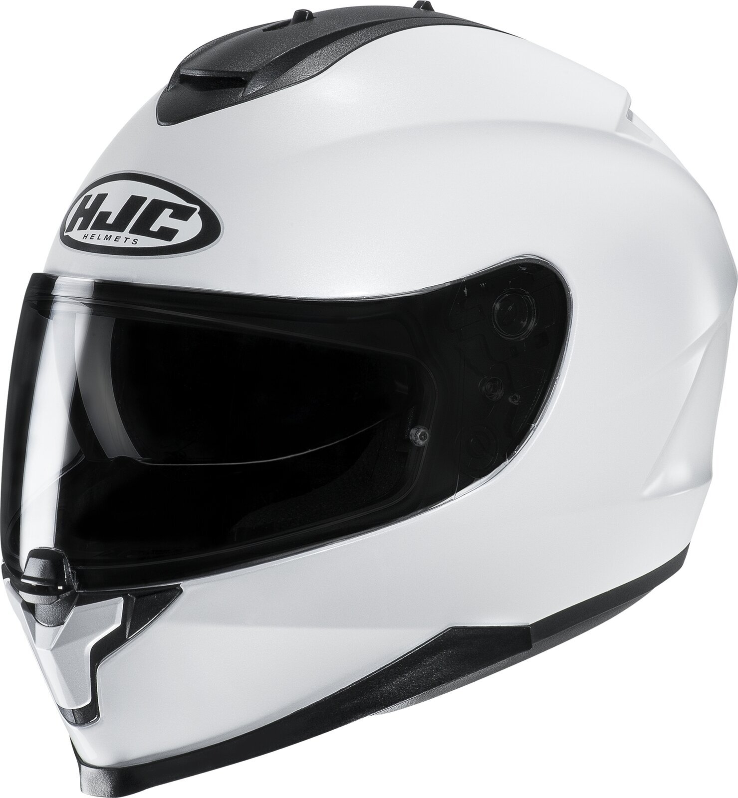 Casque HJC C70N Solid Pearl White L Casque