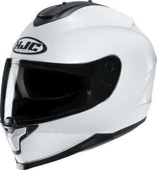 Capacete HJC C70N Solid Pearl White M Capacete - 1