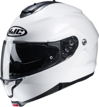 Helm HJC C91N Solid Pearl White XS Helm - 1