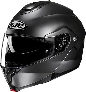 Helmet HJC C91N Solid Semi Flat Titanium M Helmet - 1